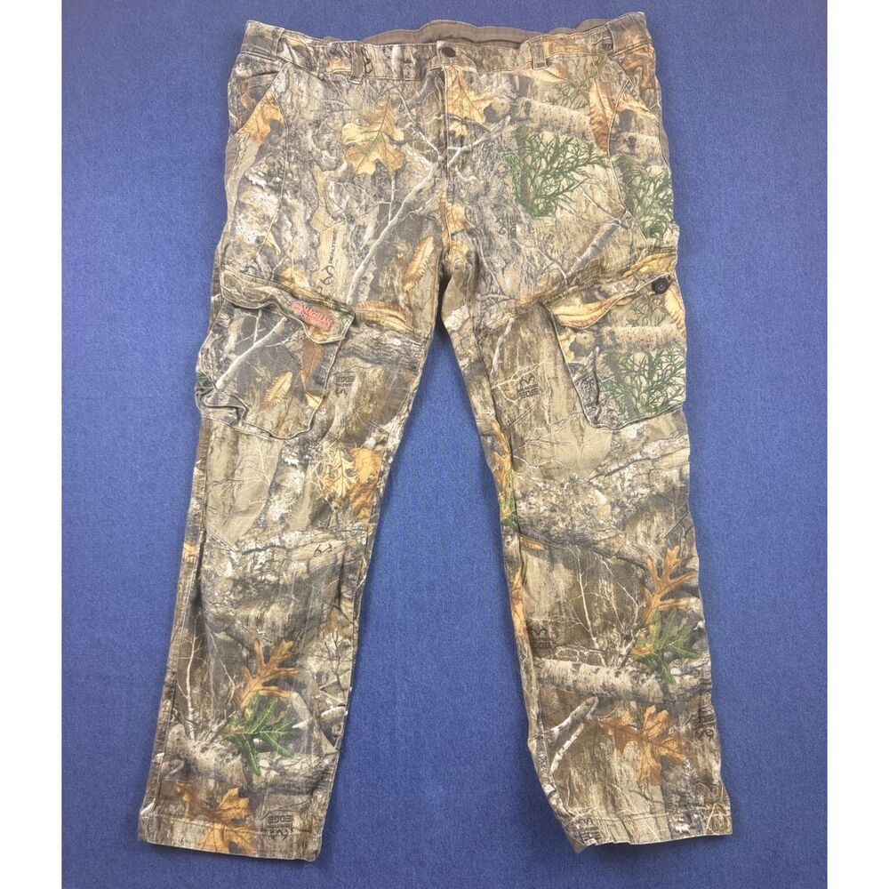 Magellan Outdoors Men’s XXL Realtree EDGE Camo Cargo Hunting Pants